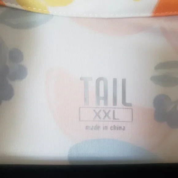 TAIL Women's Fun in the Sun Happy Long Sleeve 3/4 Zip - Orange Crush - XXL - Picture 11 of 13